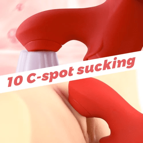 '-in-1 Flapping Tongue Vibrator Clit Sucking for Intense Blended Orgasms