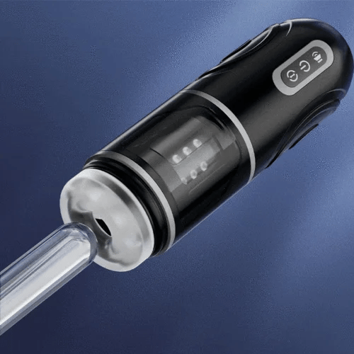 【Free Hand】Chainsaw - 7 Thrusting Rotation Automatic Masturbator with Suction Base