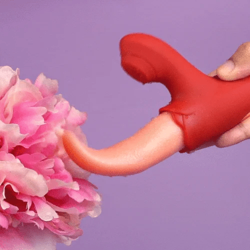 '-in-1 Flapping Tongue Vibrator Clit Sucking for Intense Blended Orgasms