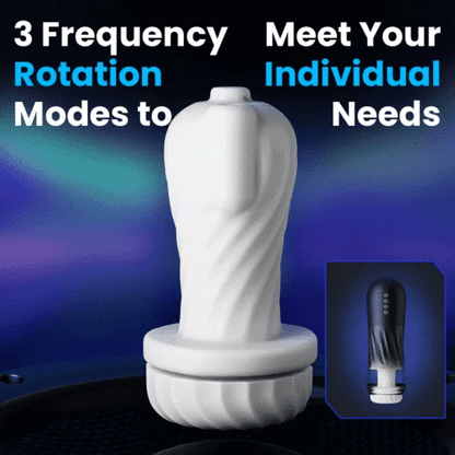 Dreamer - 3 Rotating 5 Thrusting 5 Vibrating Heating Male Stroker
