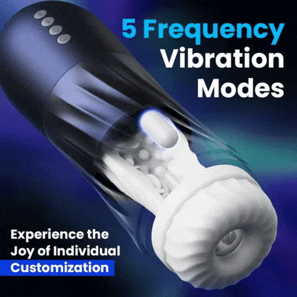 Dreamer - 3 Rotating 5 Thrusting 5 Vibrating Heating Male Stroker