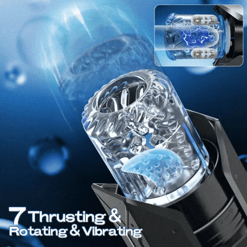 Freq Smart Retractable Heating Masturbator