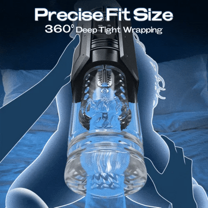 Freq Smart Retractable Heating Masturbator