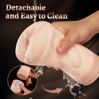 2026 New Model Beate - 5 Sucking & 10 Vibrating Vagina Masturbation Cup