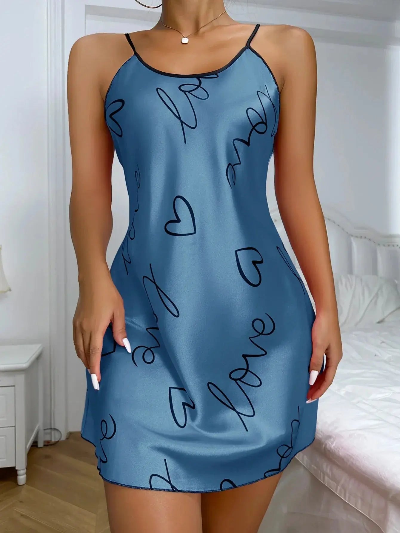 LacyMate™ Blissful Night Sleepwear Lacy Nighty