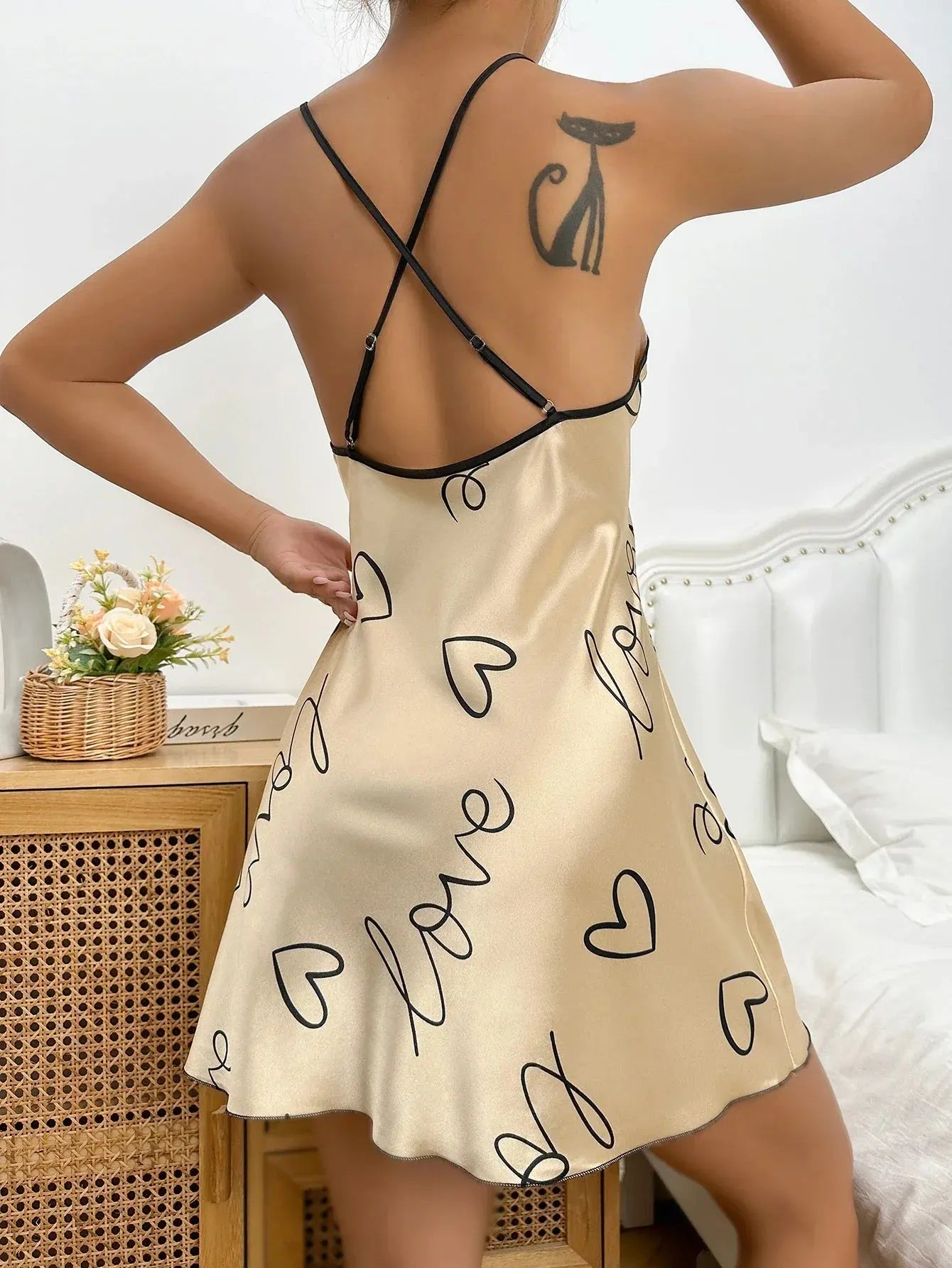 LacyMate™ Blissful Night Sleepwear Lacy Nighty