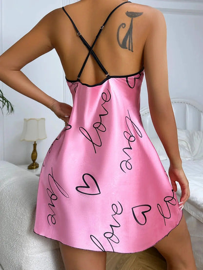 LacyMate™ Blissful Night Sleepwear Lacy Nighty